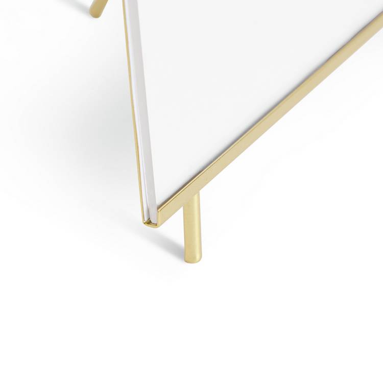 Habitat gold acrylic easel picture frame 5x7 inches - British product
