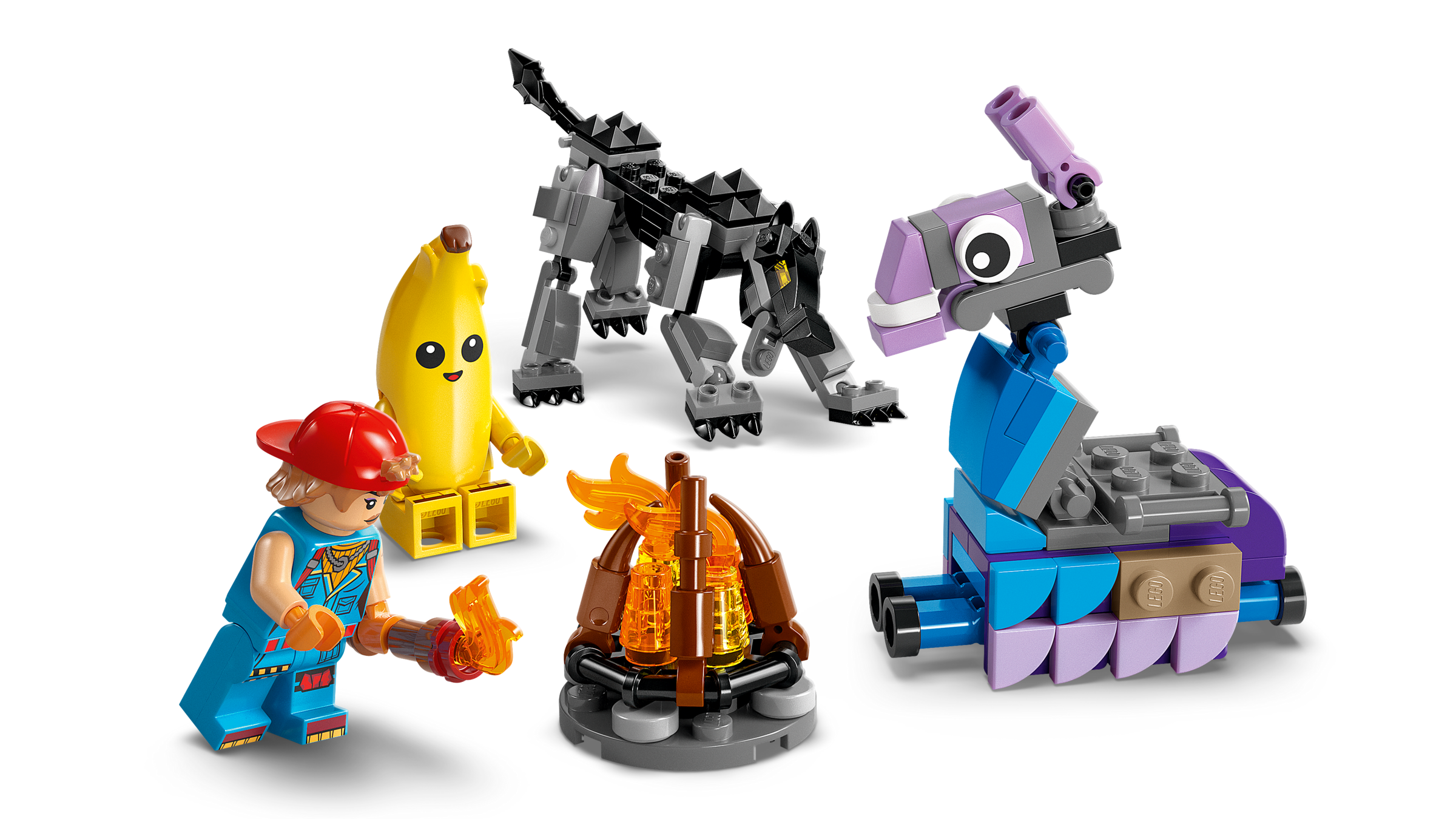LEGO Fortnite Peely Sparkplug Camp 250 pieces, imported from the UK