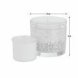 Argos Home refillable gel candle set Christmas Cookie, imported from the UK