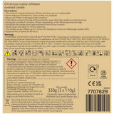 Argos Home refillable gel candle set Christmas Cookie, imported from the UK