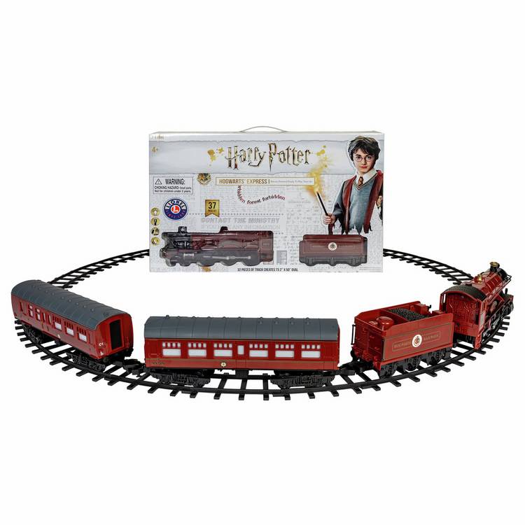 Lionel Hogwarts remote controlled train set 37 pieces, imported from the UK