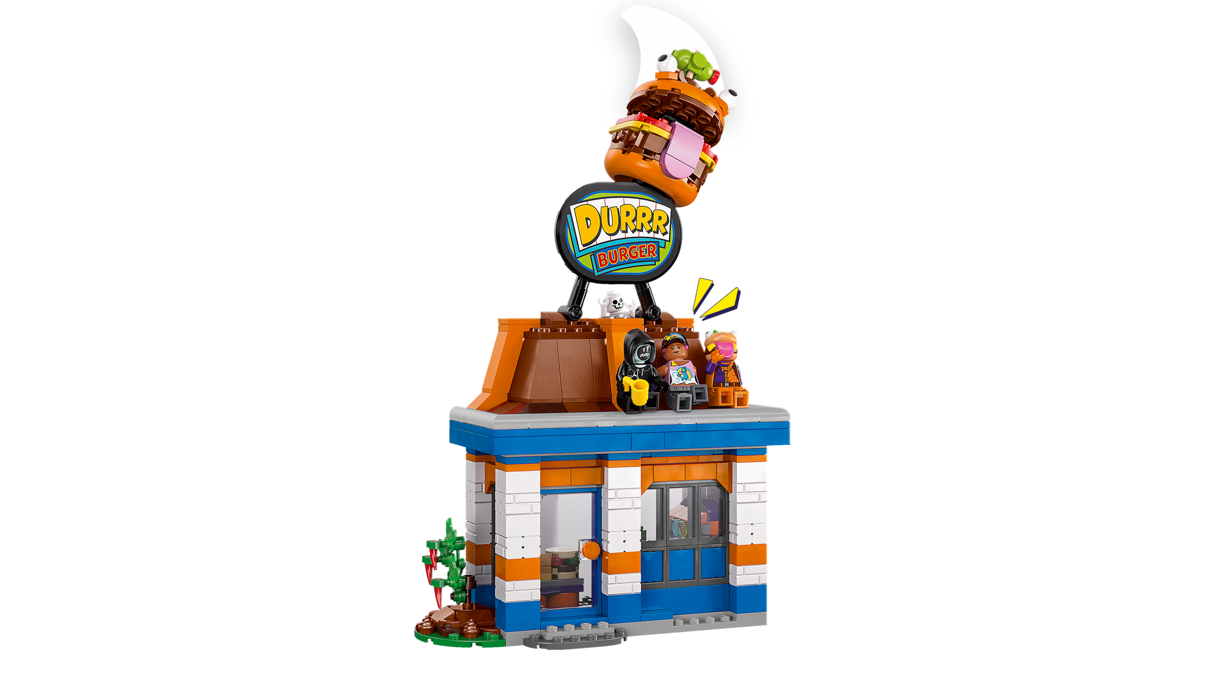 LEGO Fortnite Durrr Burger Restaurant Set, imported from the UK