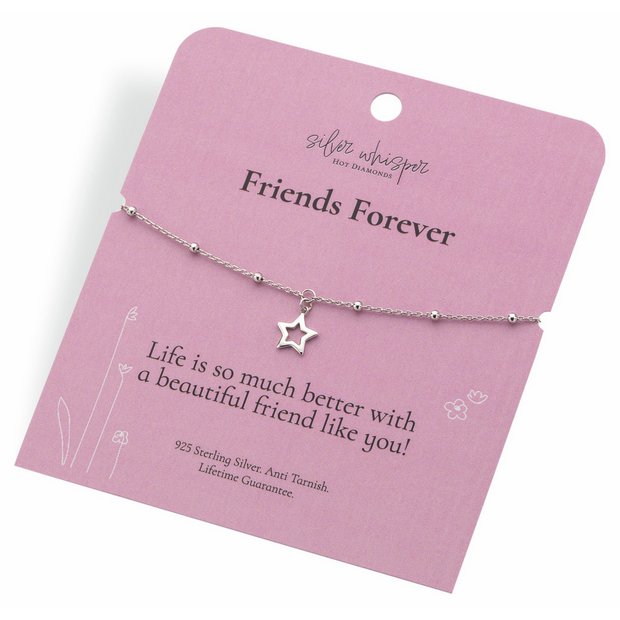Hot Diamonds sterling silver charm bracelet - British product