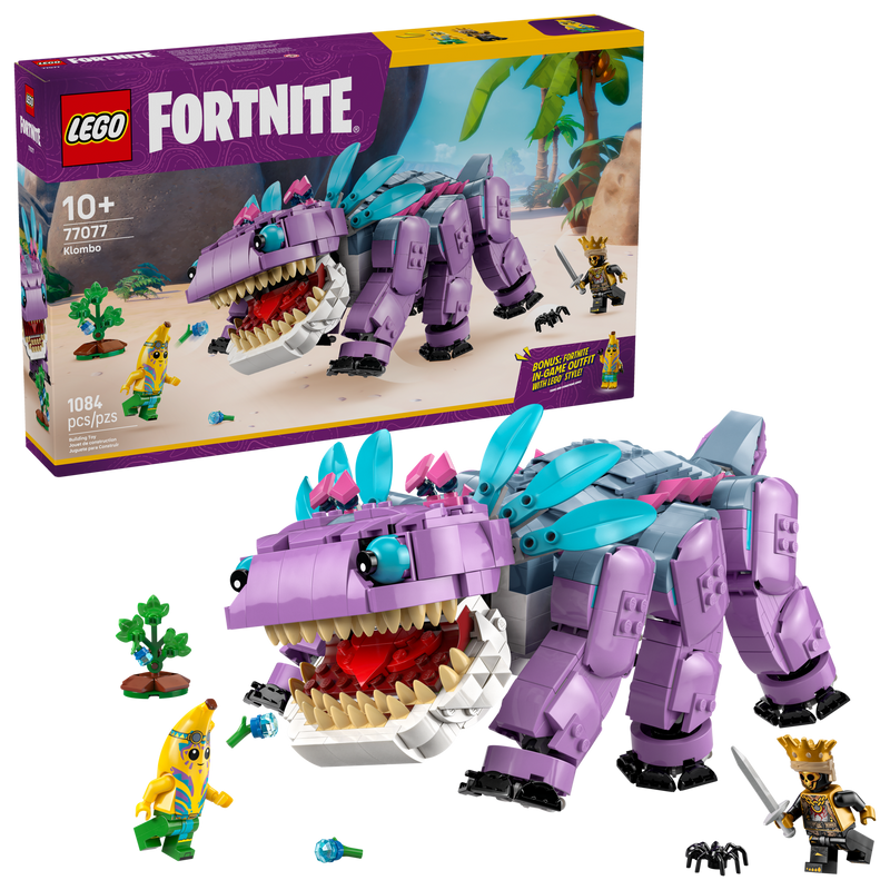 LEGO Klombo Fortnite #77077 building set 1084 pieces, UK version
