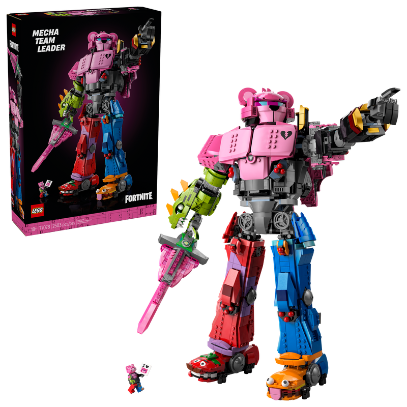 LEGO Mecha Team Leader Building Set 2503 Pieces, imported from the UK
