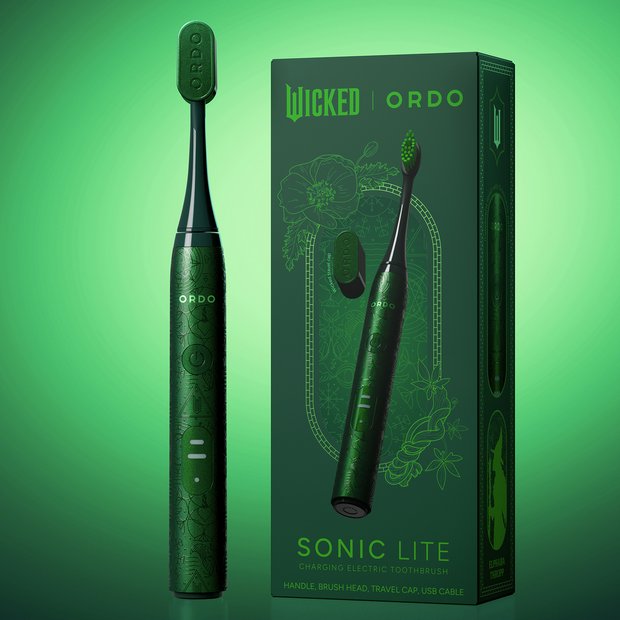 Ordo Sonic Lite electric toothbrush Wicked Elphaba, UK version