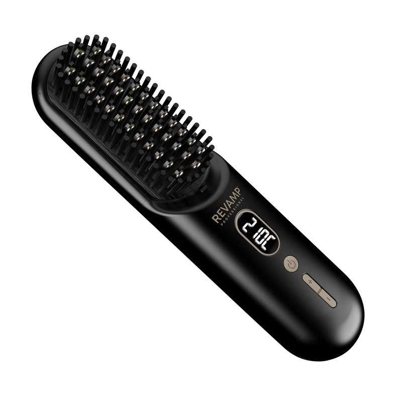 Revamp cordless hot brush with ionic technology, imported from the UK