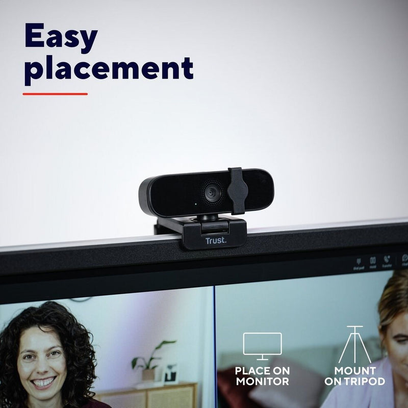 Trust TANOR 1080p Full HD webcam - British product