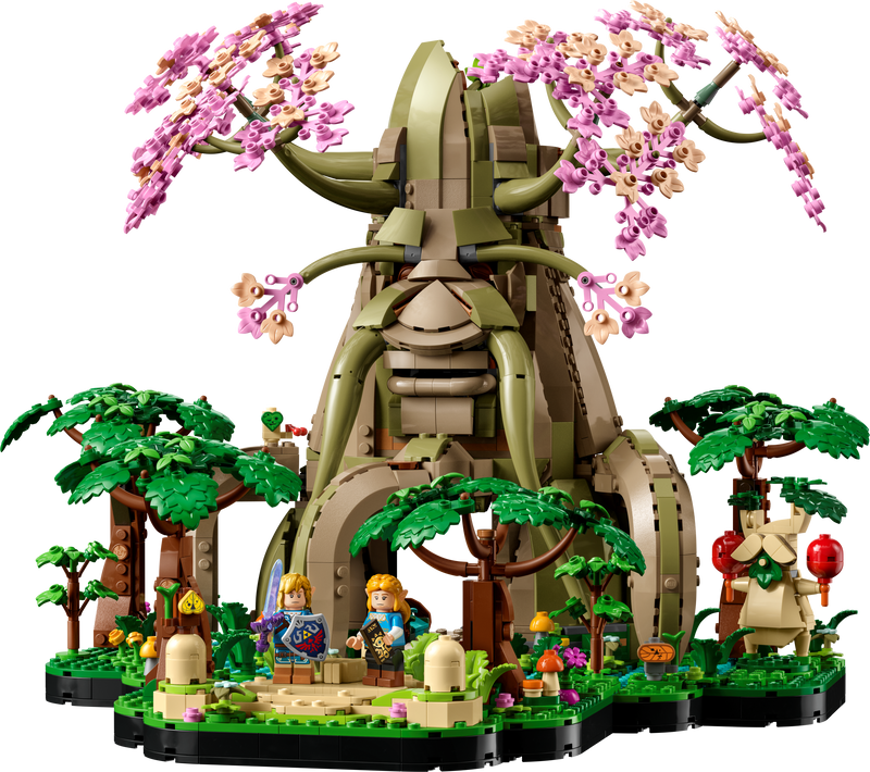 LEGO The Legend of Zelda Great Deku Tree 2500 pieces set, UK version