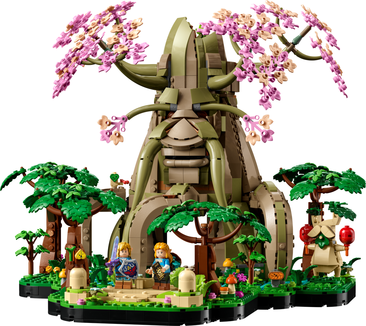 LEGO The Legend of Zelda Great Deku Tree 2500 pieces set, UK version
