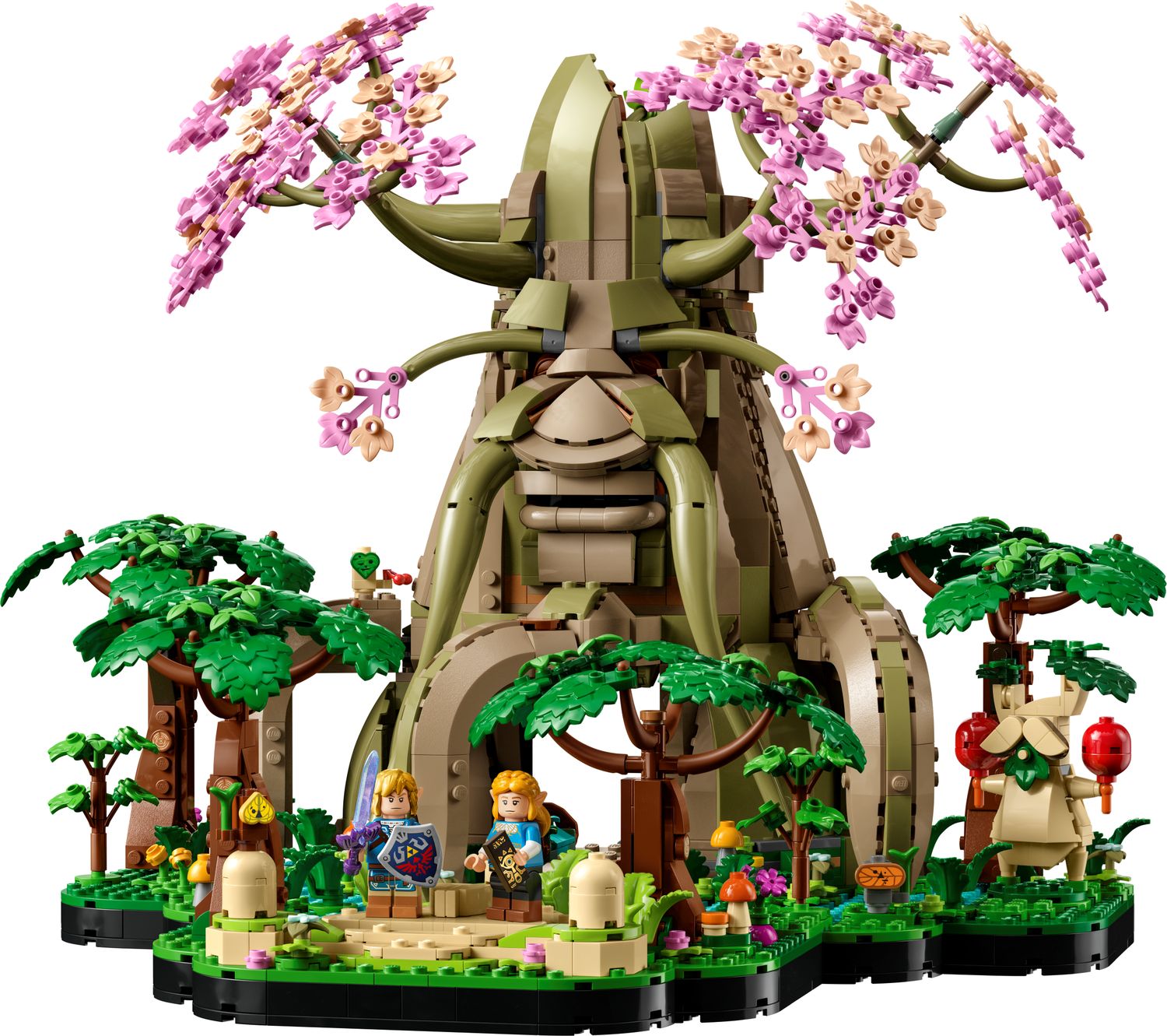 LEGO The Legend of Zelda Great Deku Tree 2500 pieces set, UK version