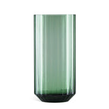Habitat green ribbed hi ball glasses set of 4, UK version