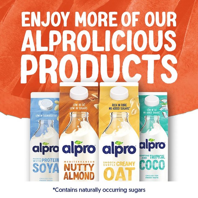 Alpro Almond No Sugars Chilled Drink   1L GOODS M&S   