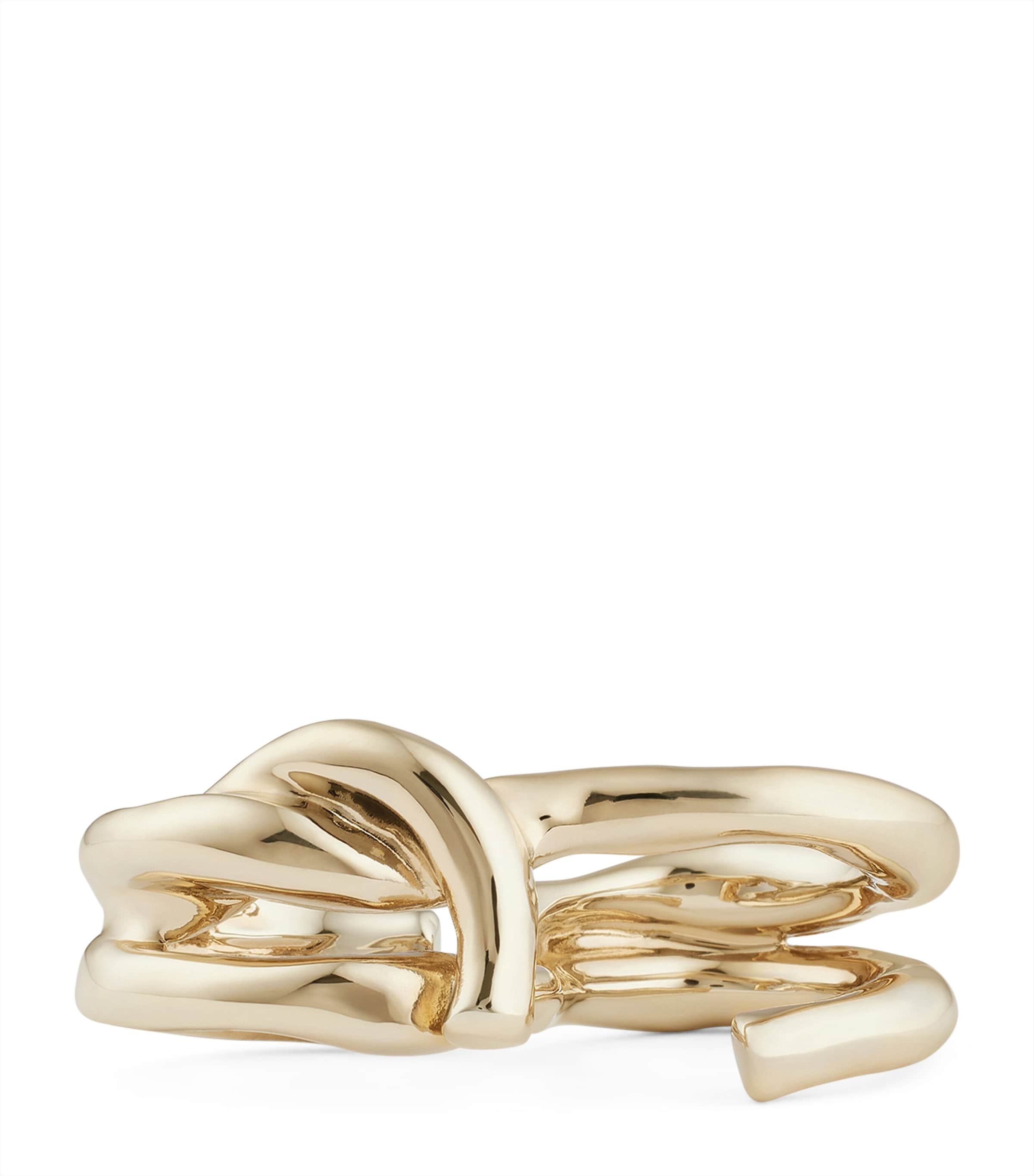 Givenchy chain link ring in brass, imported from the UK