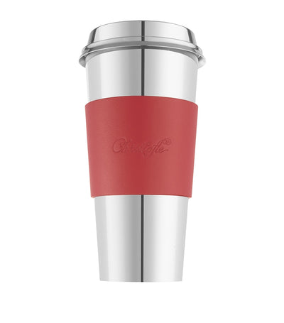 Harrods Christofle Leather Objets Miroir Coffee Cup Ring- Buy online at McGrocer