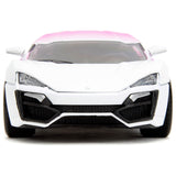 Jada Toys Pink Slips Lykan Hypersport die-cast car 1:24, imported from the UK