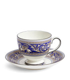 Wedgwood Florentine Marine teacup and saucer (British brand)