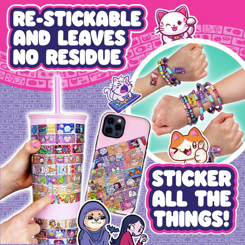 Sticki Rolls Sticki Station Series 2 sticker craft kit - British product