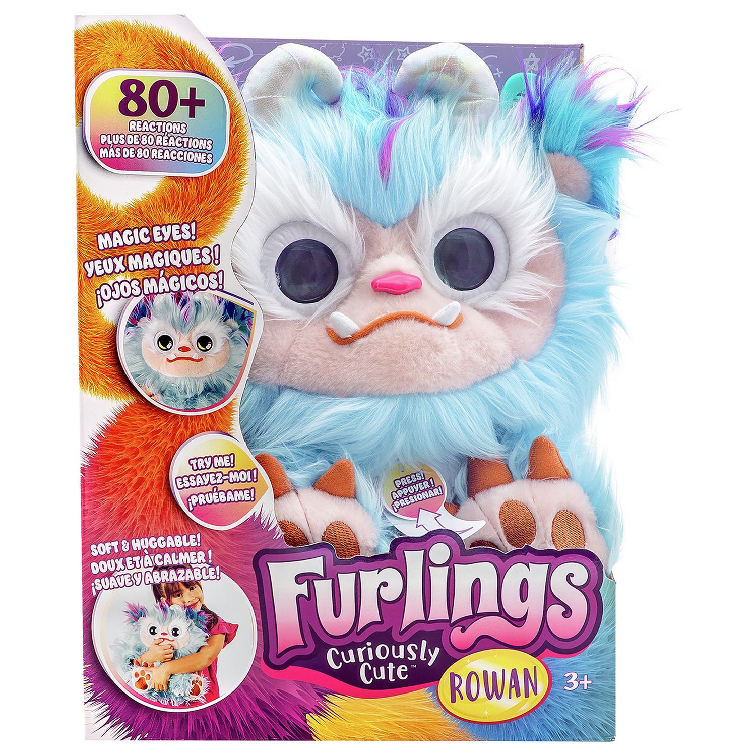 Furlings Rowan interactive plush toy - British product