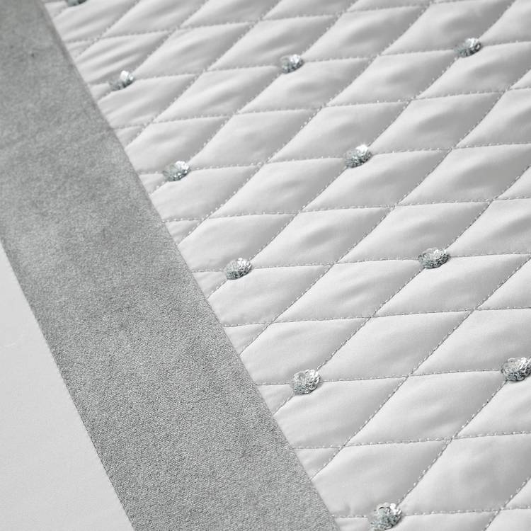 Catherine Lansfield Sequin Silver double bedding set, UK version