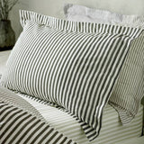 Yard bedding set Cotton Stripe Black single, imported from the UK