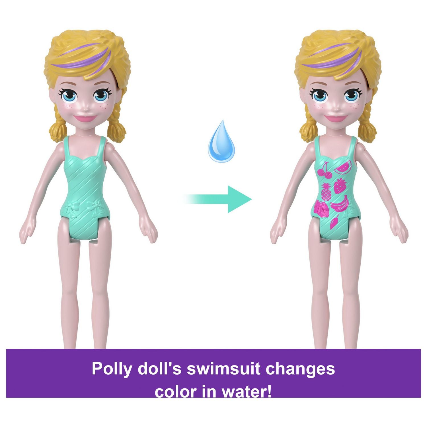 Polly Pocket Unicorn Dream Cruise playset, UK version