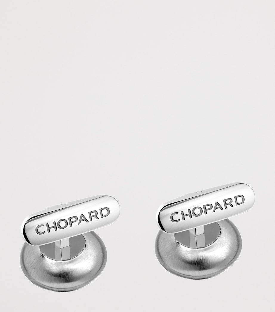 Chopard L.U.C. stainless steel cufflinks, UK version