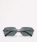 Tiffany & Co. metal rectangular sunglasses TF3111, imported from the UK