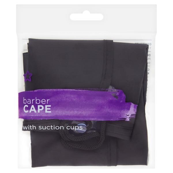 Superdrug Barber Cape Black