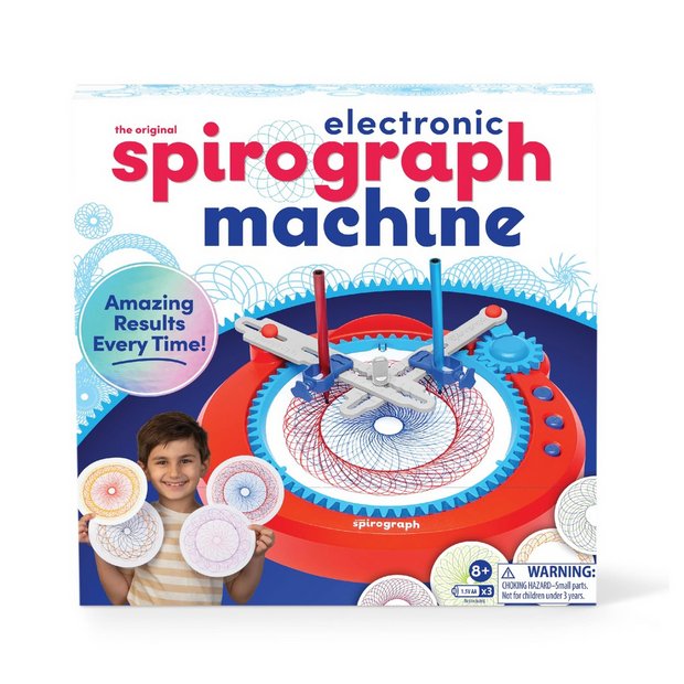 Spirograph Ultimate Spiro Machine electronic drawing toy, UK version