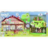 Bluey family celebration home and tree playset bundle (British brand)