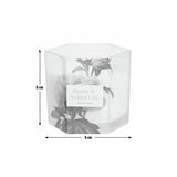Argos Home Peony & White Lily boxed candle 9cm (British brand)