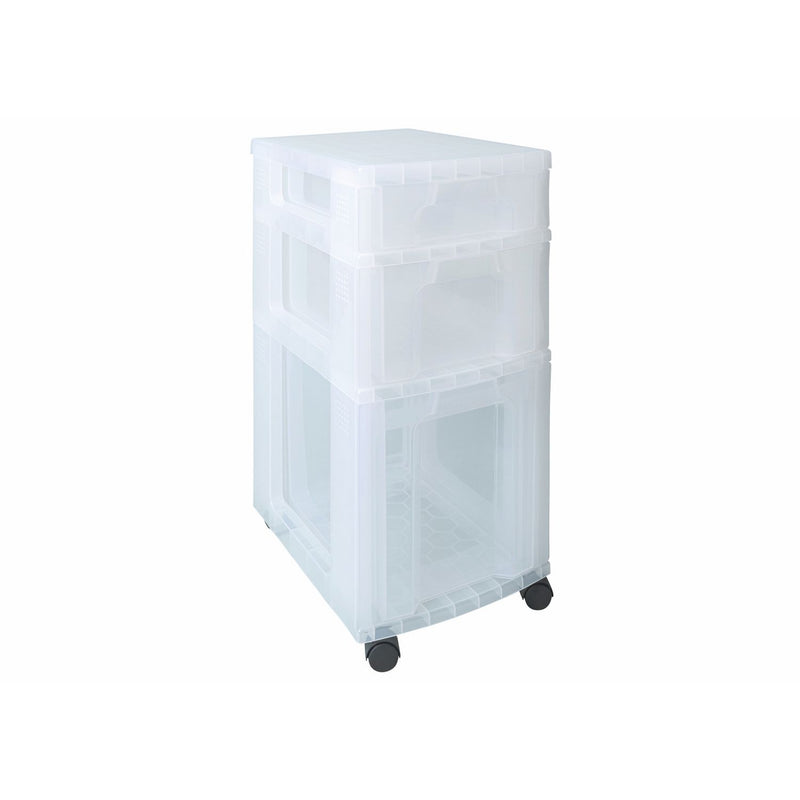Really Useful 3 drawer plastic storage tower 44 litre (British brand)