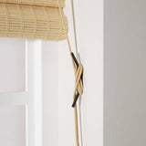 Little Black Book bamboo natural roller blind 60cm, imported from the UK