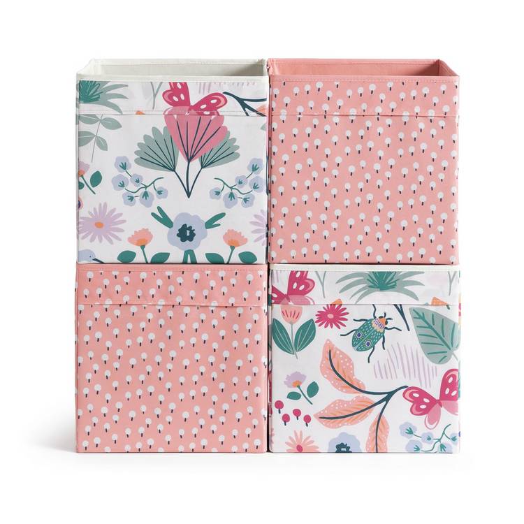 Habitat Luna storage boxes set of 4 - British product