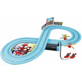 Carrera FIRST Spidey slot racing set with Spidermobiles - British product