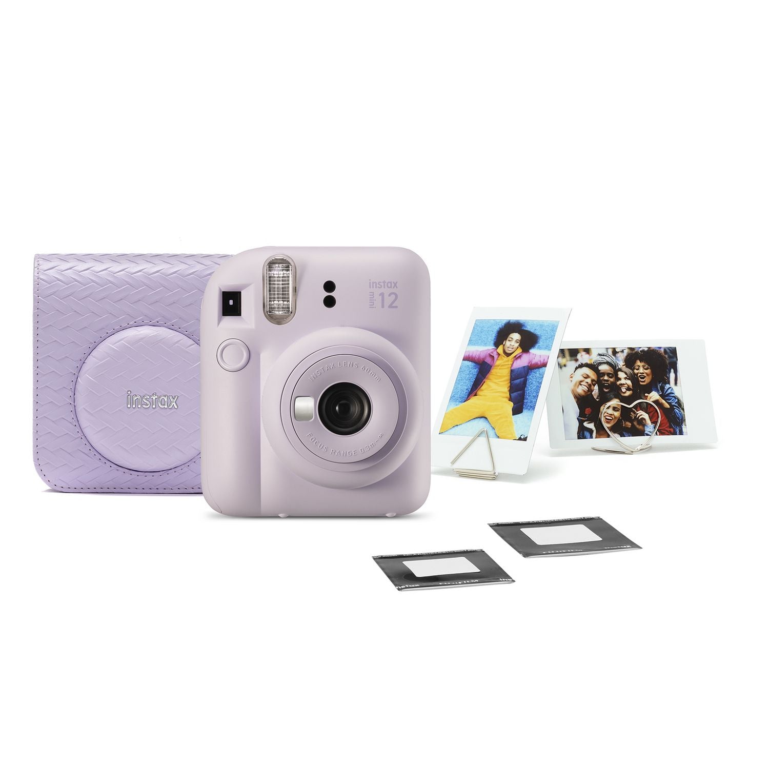 instax Mini 12 instant camera bundle purple, UK version