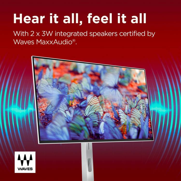 Lenovo L27Q-4A 27-inch QHD monitor, imported from the UK