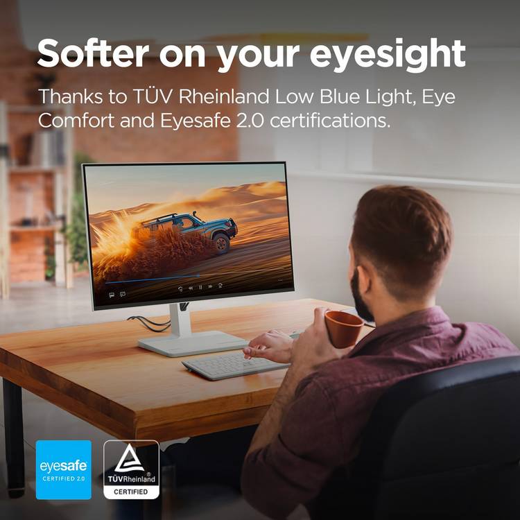 Lenovo L27Q-4A 27-inch QHD monitor, imported from the UK