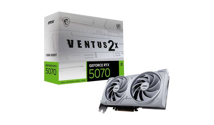 MSI GeForce RTX 5070 Ventus 2X OC White 12GB - British product