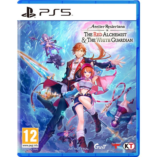 Atelier Resleriana Red Alchemist and White Guardian PS5 game, imported from the UK