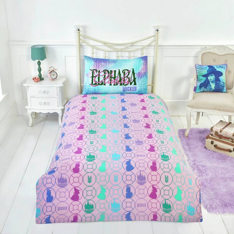 Wicked Part 2 blue kids bedding set single, imported from the UK