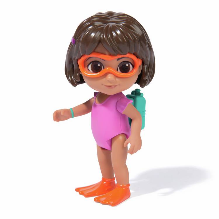 Dora Splash Adventure figure pack 9cm, imported from the UK
