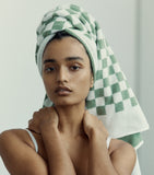 BAINA Check Roman Beach Towel 90cm x 170cm - British product