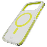 Tech21 EvoCrystal Glow phone case for iPhone 17 Pro Green, imported from the UK