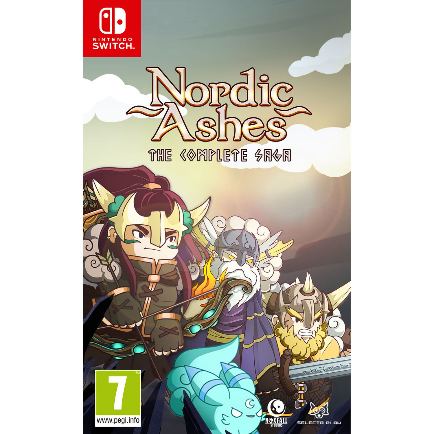 Nordic Ashes The Complete Saga Nintendo Switch game card (British brand)