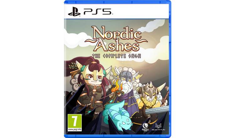 Nordic Ashes The Complete Saga PS5 game disc, UK version