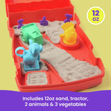 Kinetic Sand sensory sand play set Sandy Farm Set 340g, imported from the UK
