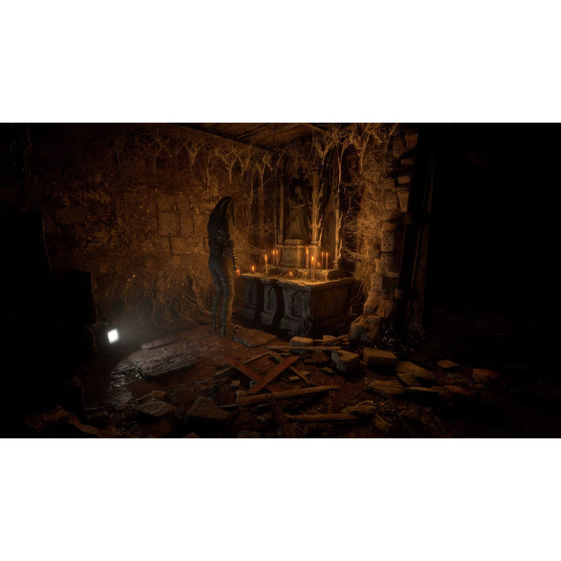 Unholy PS5 game disc cover art, imported from the UK