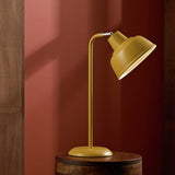 Argos Home Benson metal table lamp mustard, imported from the UK